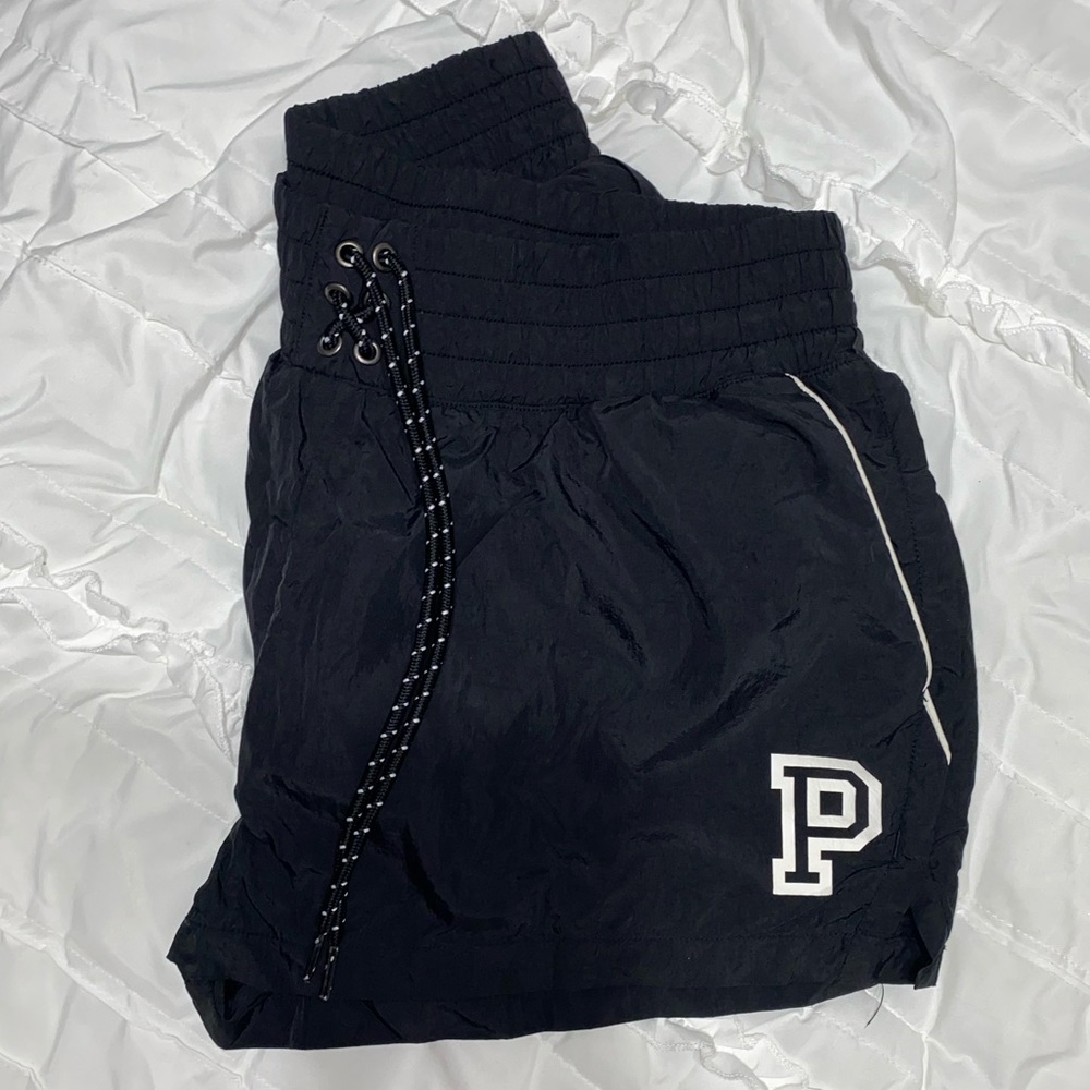 PINK VS Victoria’s Secret Drawstring Athletic Shorts Black | Size Medium